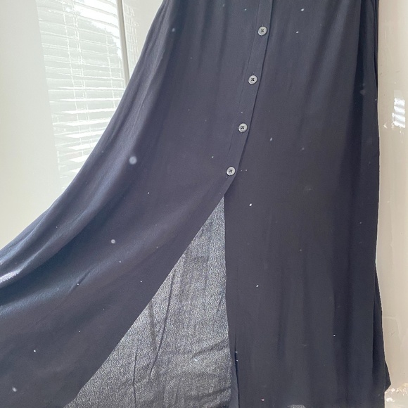 Urban Outfitters Button Down Midi Skirt L - Picture 3 of 6